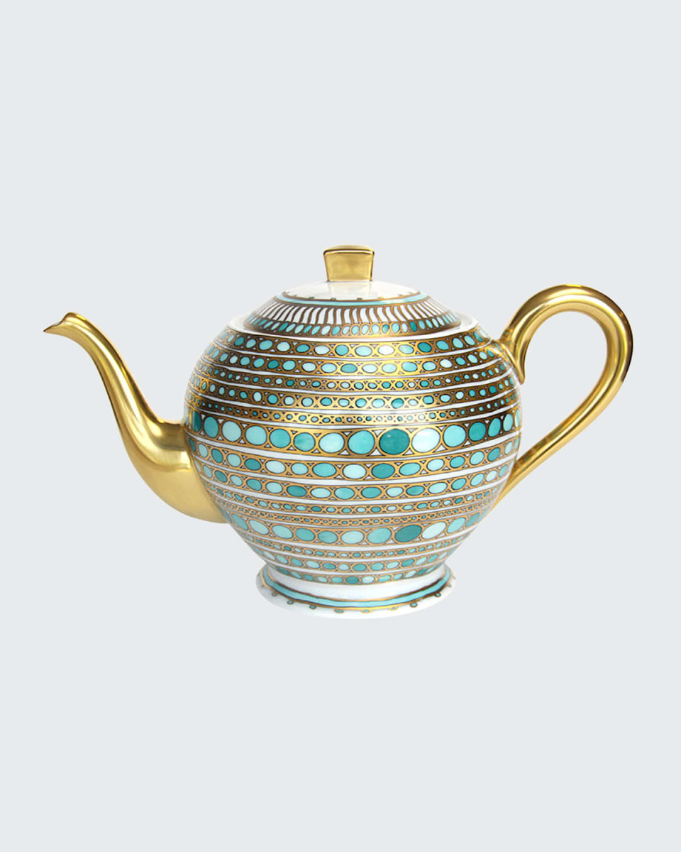 Syracuse Turquoise Coffee Pot